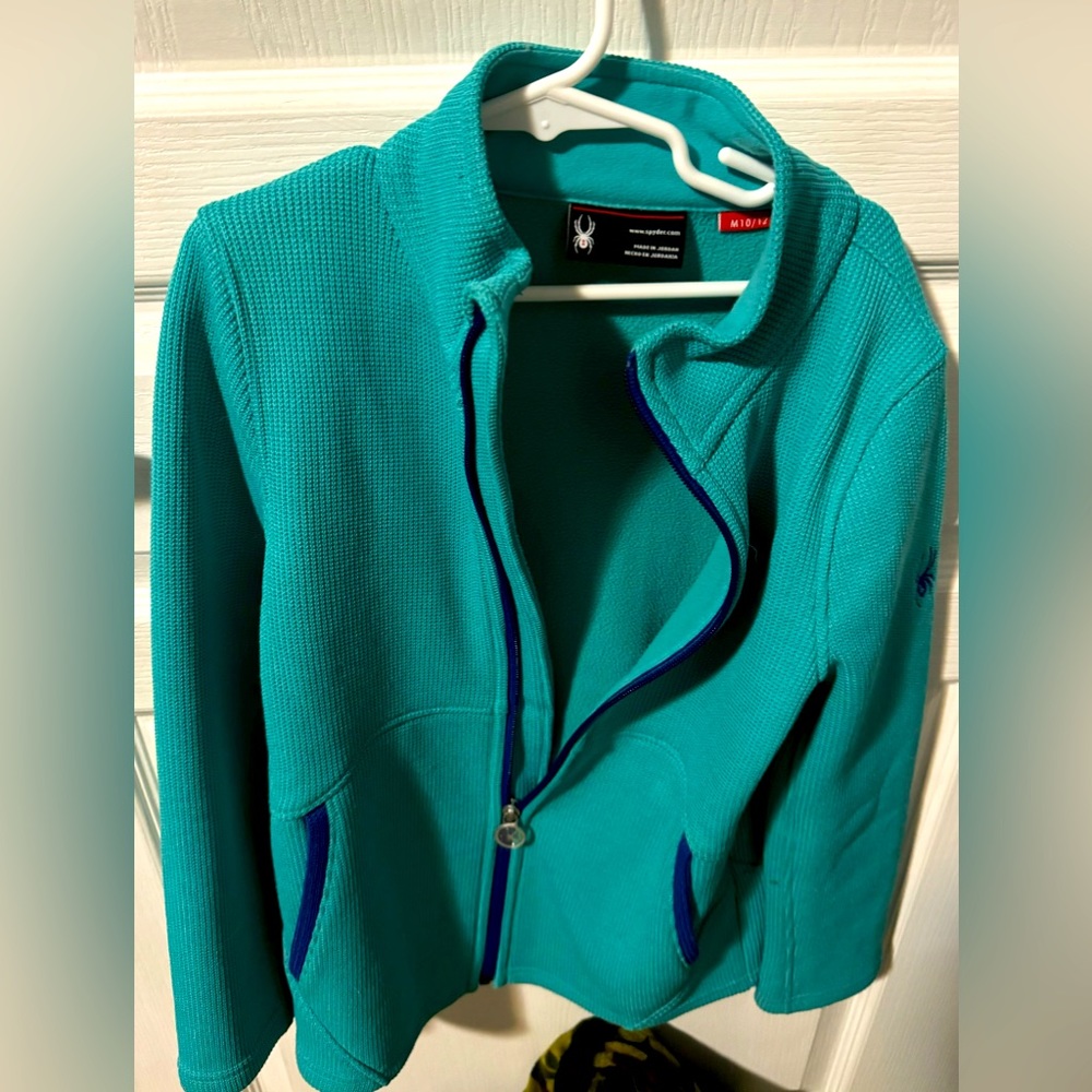 Spider kids jacket, Size M10/12